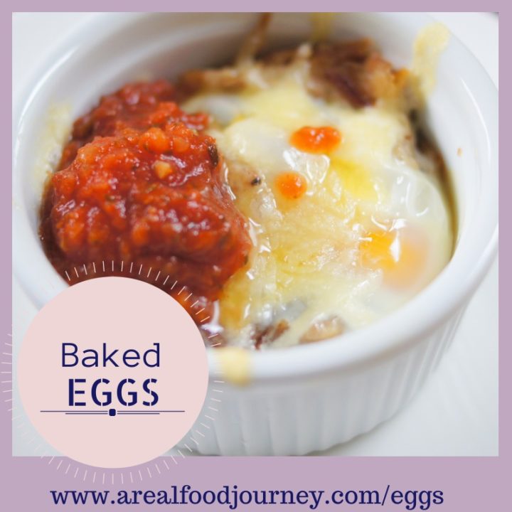 Baked Eggs with Pork