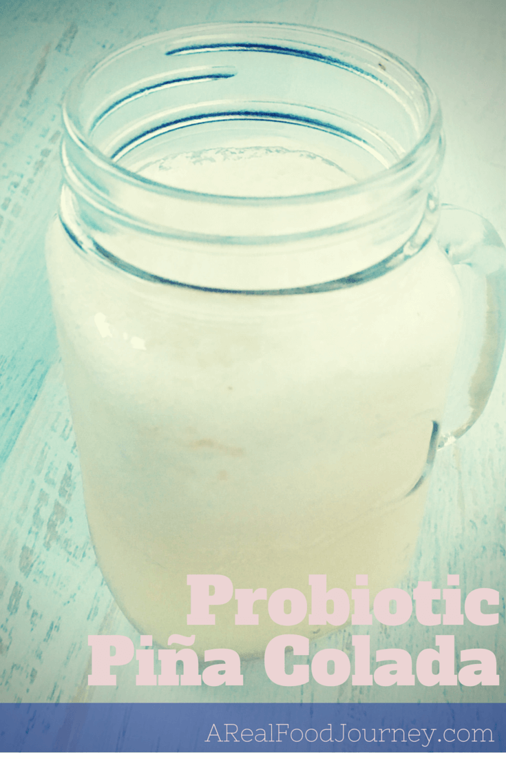 Probiotic pina colada