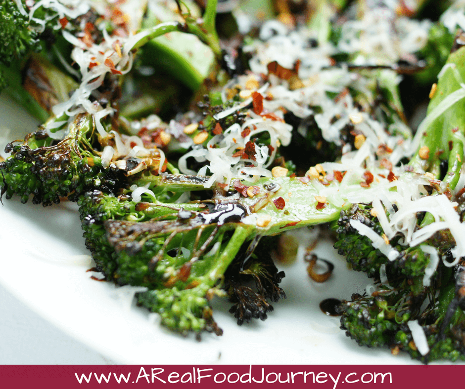 Seared Broccoli a quick and healthy side dish!