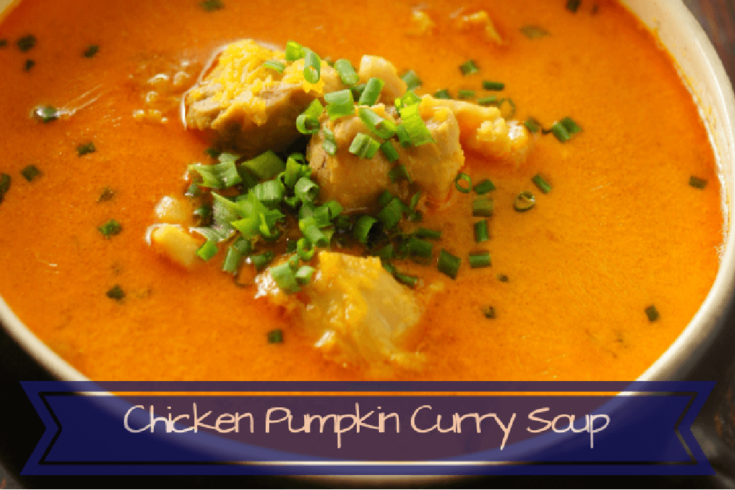 Curried Pumpkin Soup With Chicken
