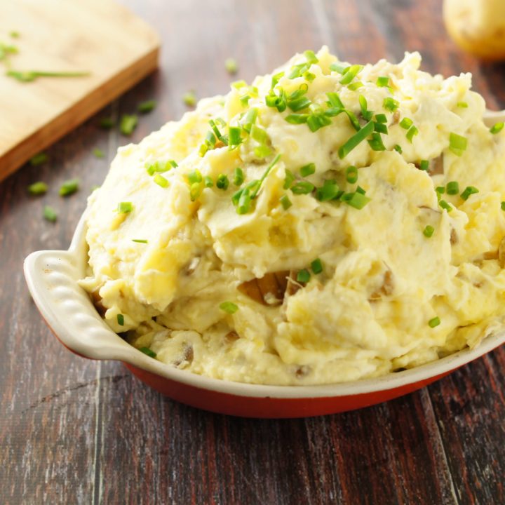 Sour Cream and Onion Mashed Potatoes Recipe