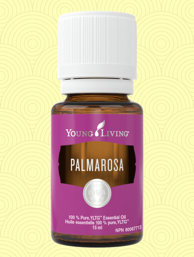 Palmarosa essential oil, get rid of bad moods.
