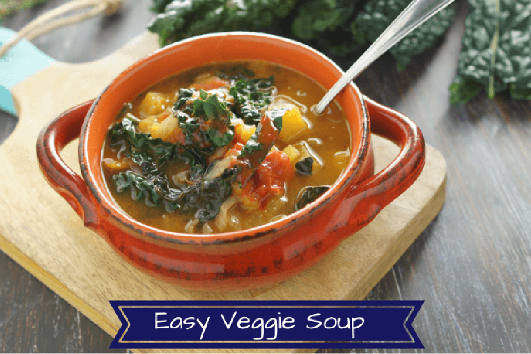 Make a simple but flavorful gluten free vegetable soup in your instant pot
