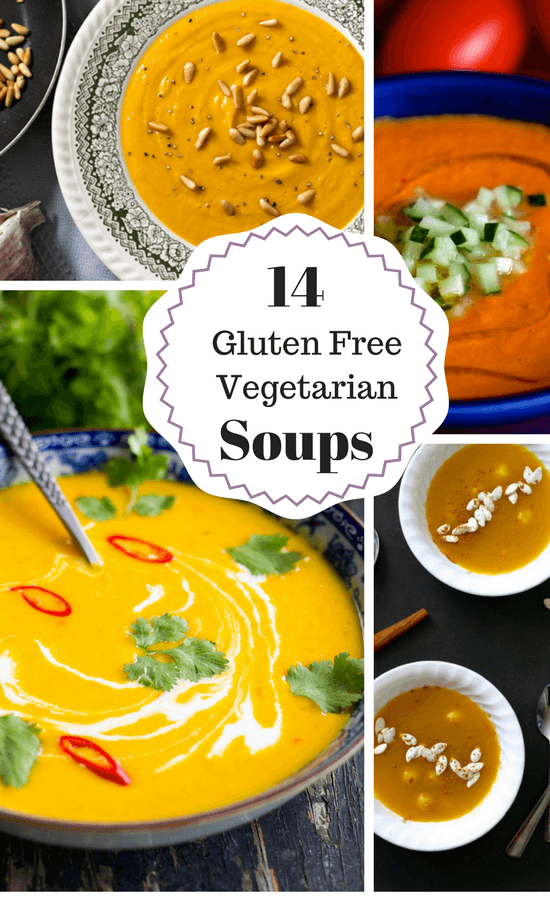 14 amazing and delicious gluten free vegetarian soup recipes. 