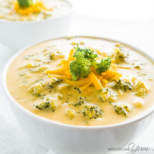 Low Carb Broccoli and Cheese Soup