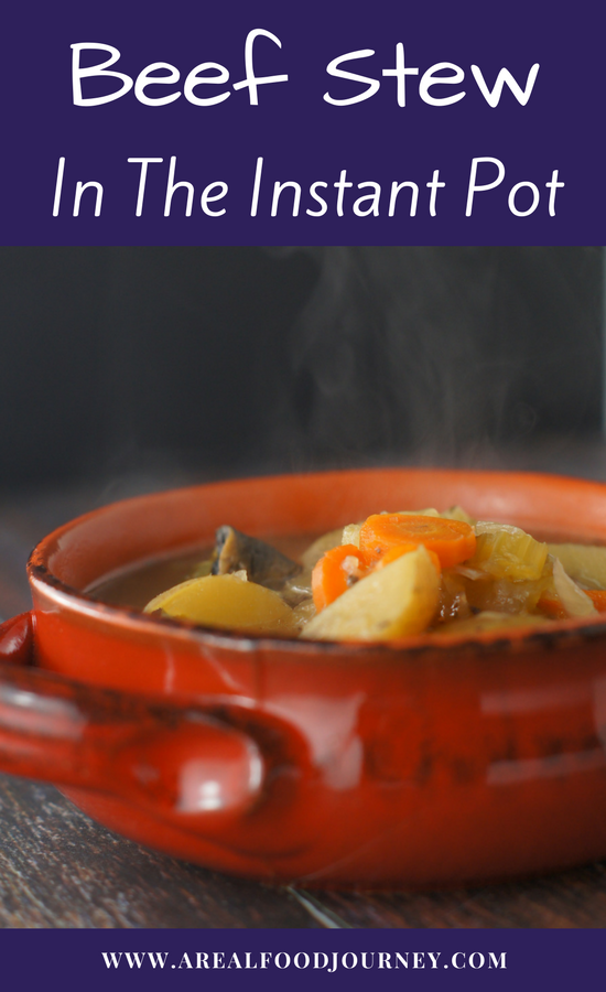 Learn how to make gluten free beef stew in the instant pot. Beef strew in the instapot- dump and walk away!