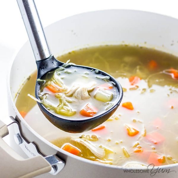 low carb gluten free chicken soup