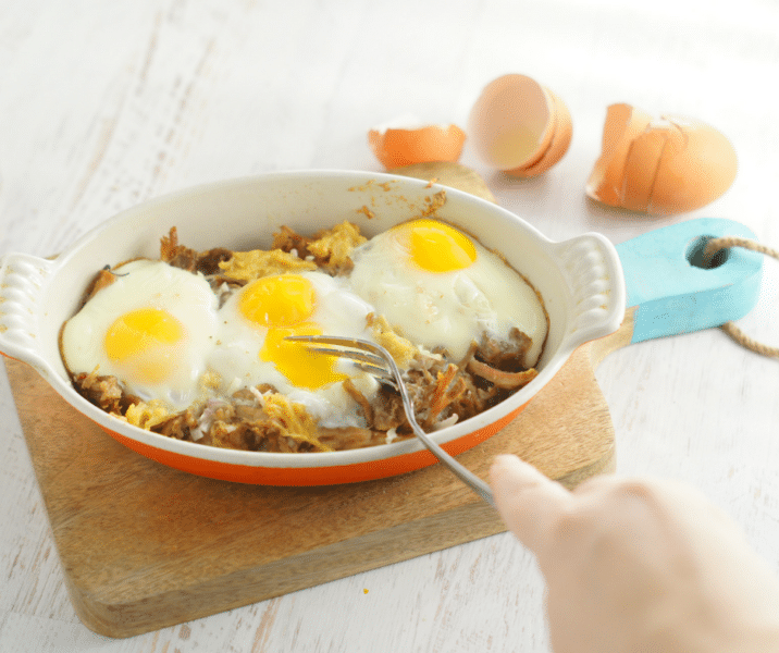 baked eggs perfect paleo brunch recipe